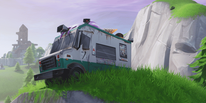 2560x1440 Download 2560x1440 Fortnite, Vehicle, Map, Landscape Wallpapers for