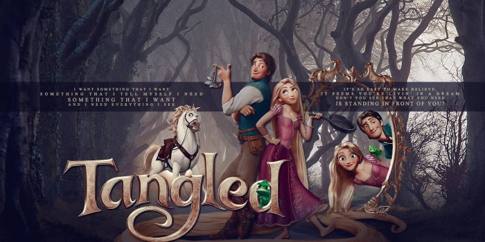1680x1050 Disney Tangled Wallpapers