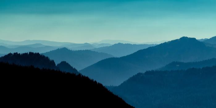 1920x1200 2809648 nature landscape silhouette evening sky blue forest hill