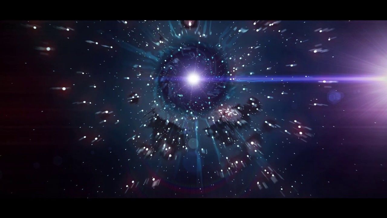 1280x720 4K Space Moving Background - Portal Stars #AAVFX Live Wallpaper