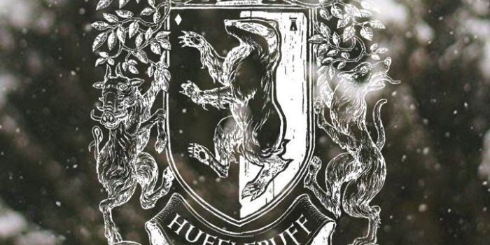 719x1280 Image about black and white in HP ⚡ / Hufflepuff ♡ by M E R I S A