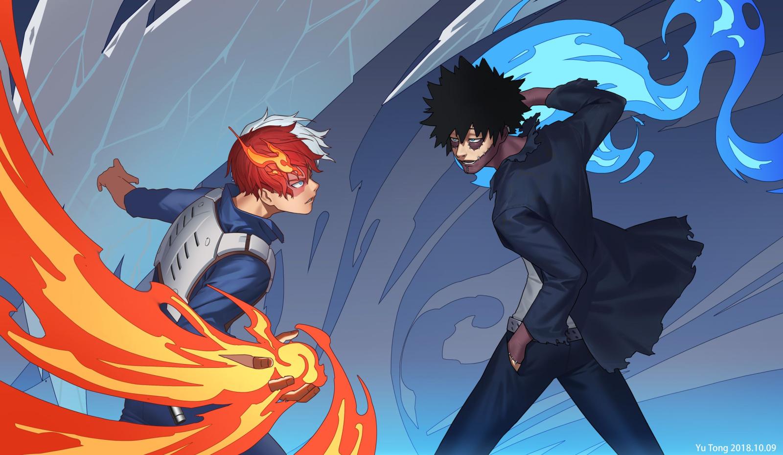 2580x1500 5070487 2580x1500 Shoto Todoroki, Dabi (Boku No Hero Academia