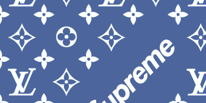 750x1334 Louis Vuitton x Supreme pattern Wallpaper | Wallpapers | Supreme