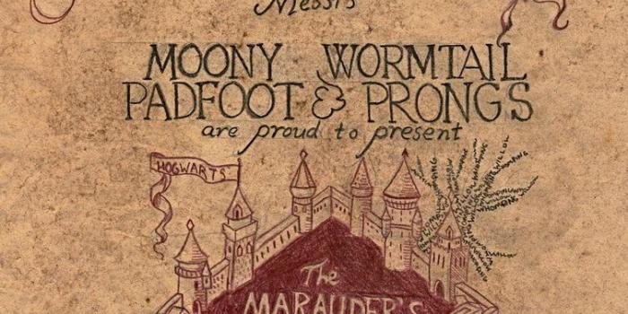753x1061 Marauder's Map | Harry Potter | Harry potter marauders map