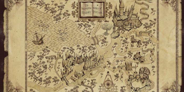 1191x768 Nerdovore: Fantasy World Maps: Harry Potter