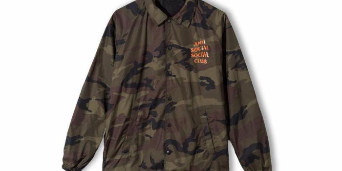 1060x795 2017 Anti Social Social Club Camo Coach Jacket – house of the nonchalant