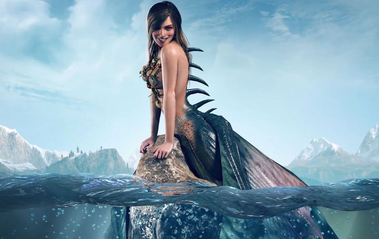 1260x795 Siren - The Witcher 3: Wild Hunt | Mermaids | The witcher 3, The