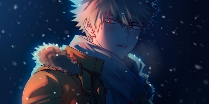 1920x1080 Download 1920x1080 Katsuki Bakugou, Boku No Hero Academia, Snow