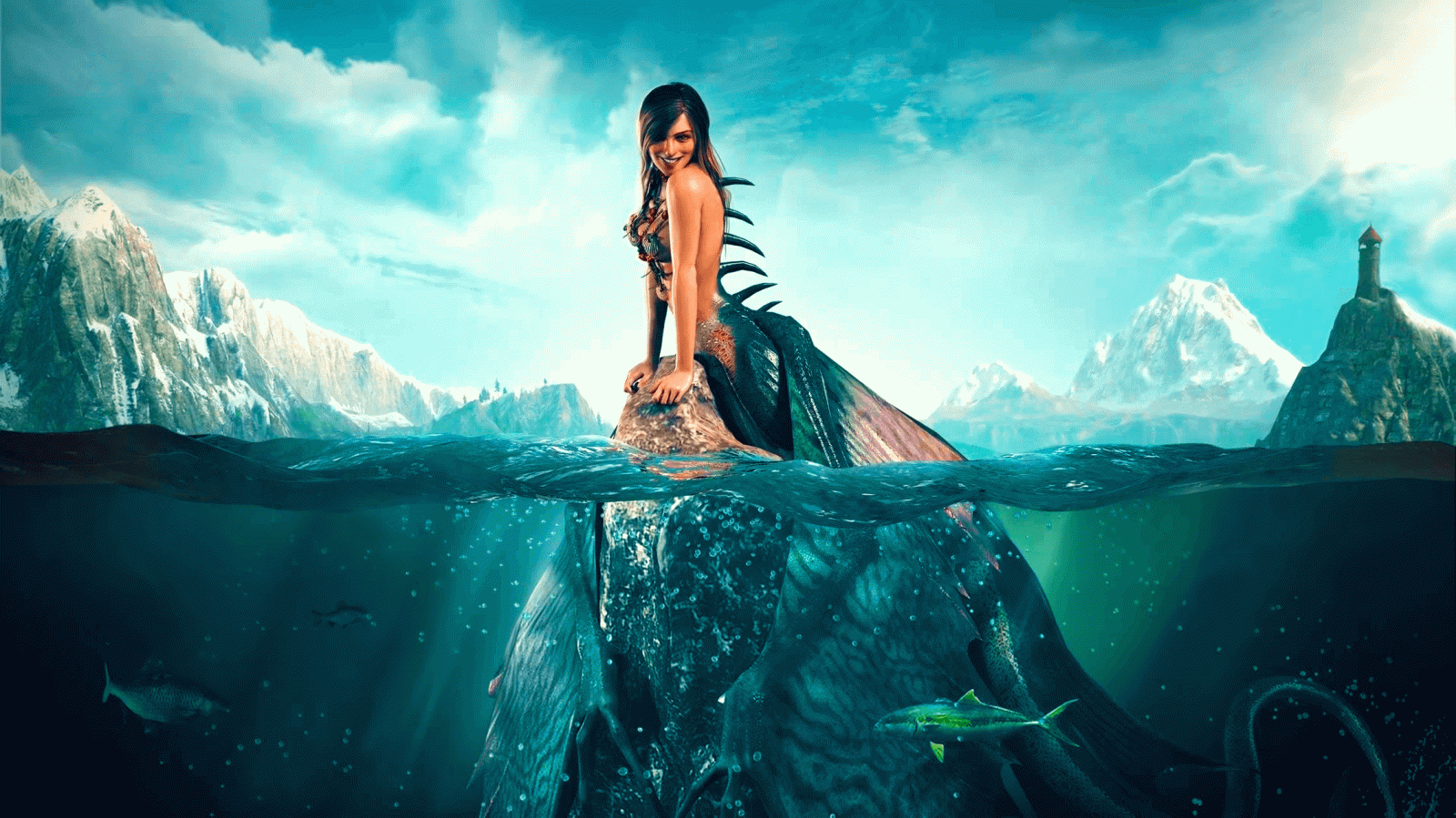 2262x1272 The Witcher 3 Monsters: Siren | The Witcher in 2019 | Witcher art