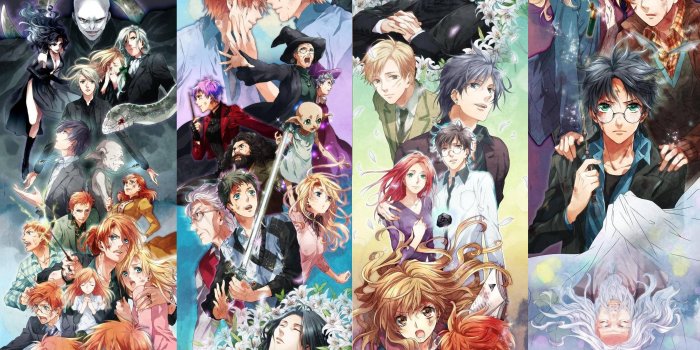 2768x1464 Harry Potter Anime Wallpapers
