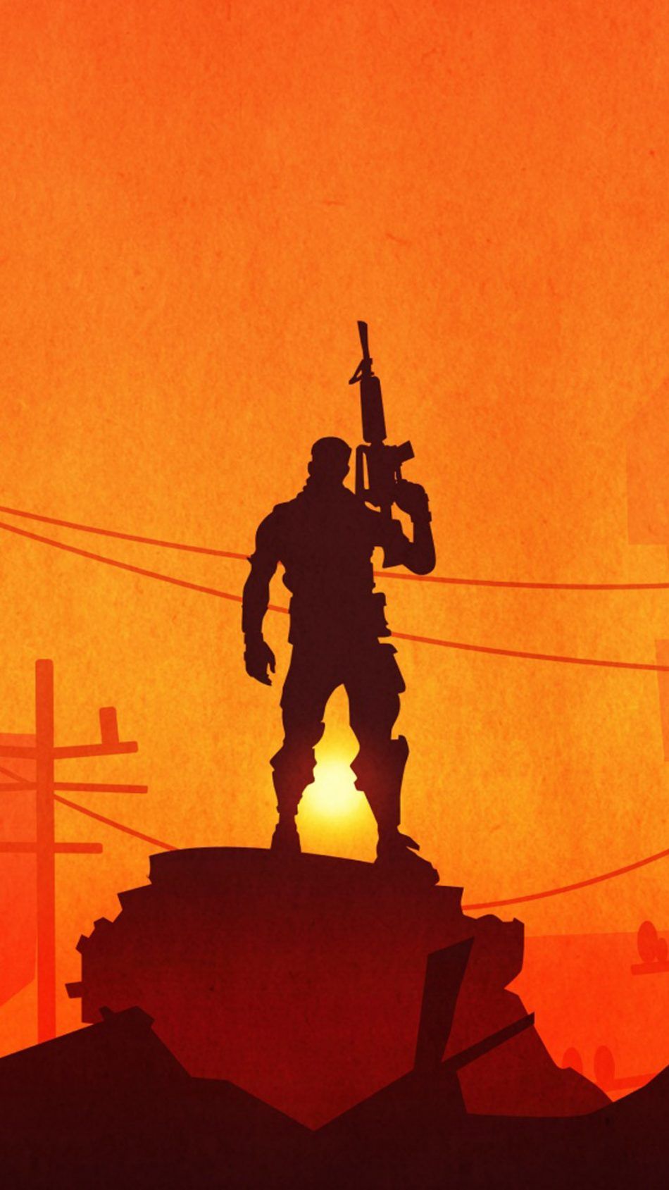 950x1689 Download Lone Survivor Fortnite Battle Royale Free Pure 4K Ultra HD