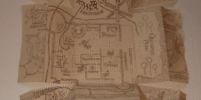 1600x1200 Harry Potter Marauders Map Fresh Marauder S Map · A Piece Map Art