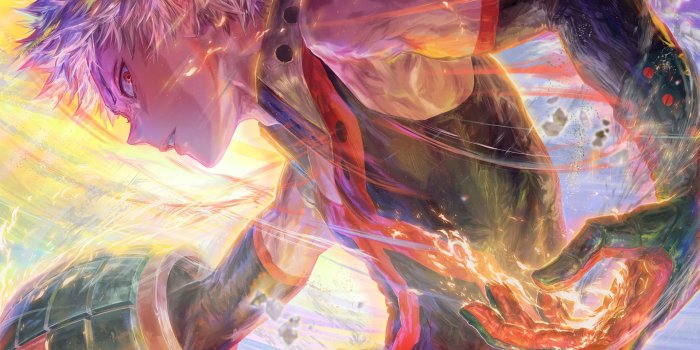 1920x1280 ArtStation - BNHA: Katsuki Bakugou, (王晖) Melissa Hui Wang