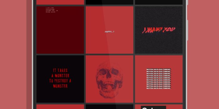 1600x2880 Red Aesthetic Wallpaper for Android - APK Download