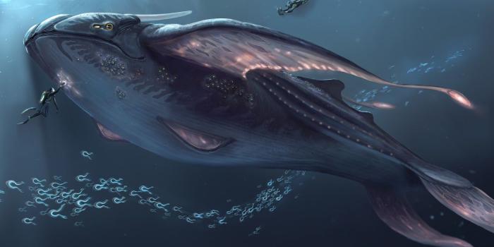 1332x850 Wallpaper fiction, the ocean, diver, art, kit, Subnautica images for