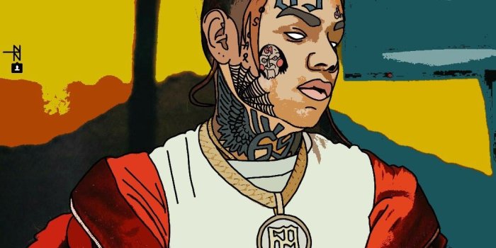 1080x1080 6ix9ine | deep in 2019 | Rapper art, Trap art, Nike wallpaper iphone