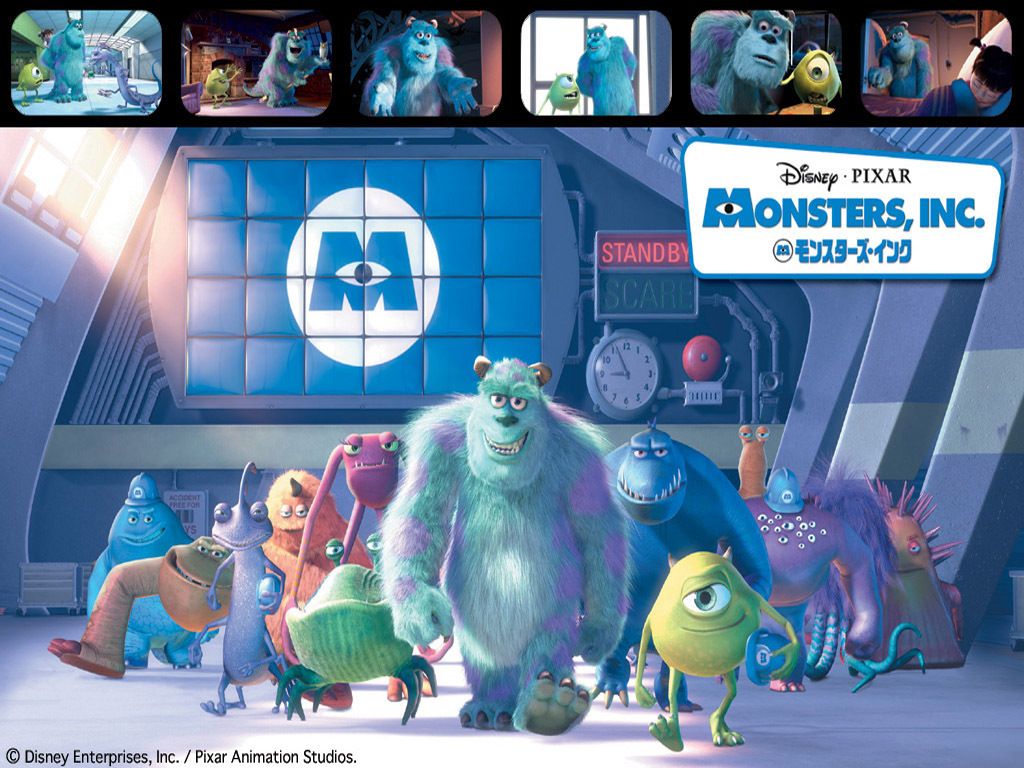 1024x768 Monsters, Inc. wallpaper - Monsters, Inc. Wallpaper (1313587) - Fanpop