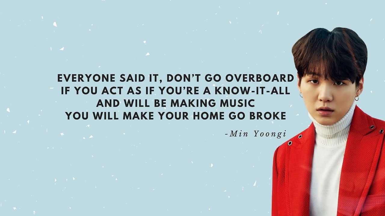 1280x720 Kpop Walls Bts - Bts Yoongi Wallpaper For Laptop, Hd Wallpapers