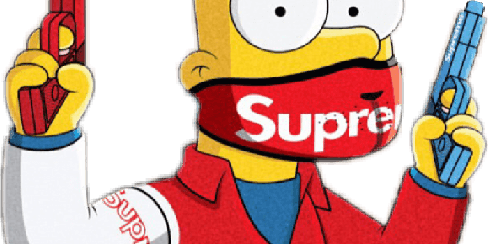 791x1027 Bart #Simpson #Simpsons #BartSimpson #gang #supreme #trap | โทรหาแน่