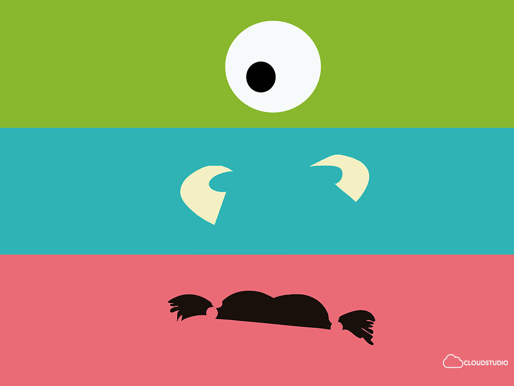 1024x768 Monsters Inc. · Cloudstudio