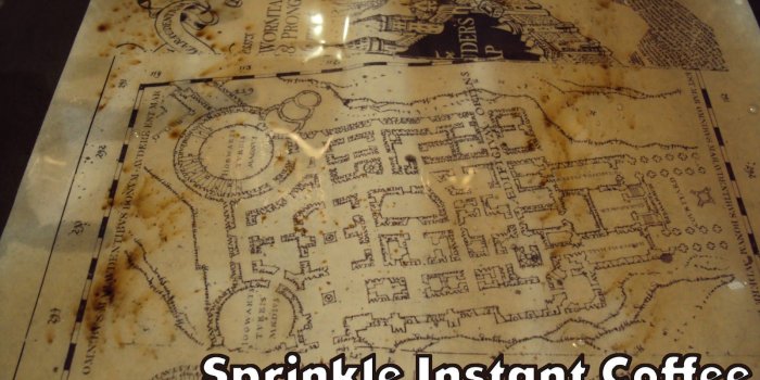 1600x1200 Group of Marauders Map Brush Set