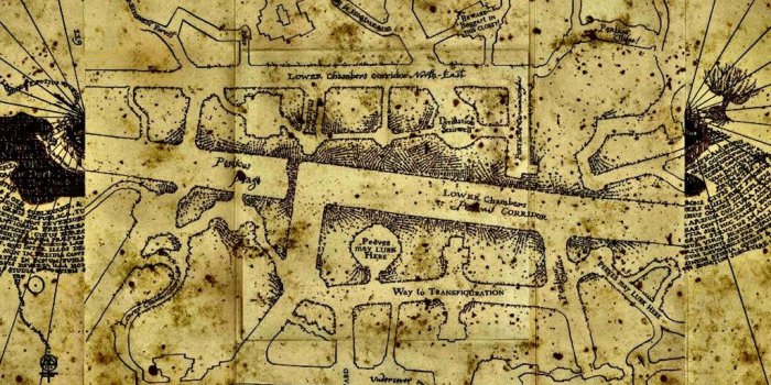 1024x768 The Marauder's Map By CiroGiso On DeviantArt Desktop Background