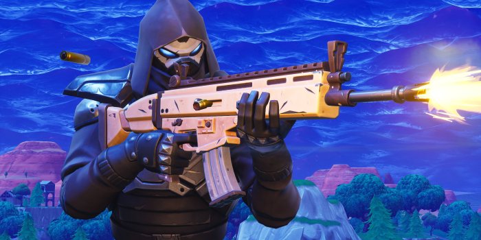 3840x2160 Enforcer 4K 8K HD Fortnite Battle Royale Wallpaper