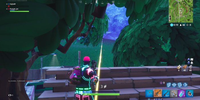 1920x1080 Fortnite Using Gold Thermal Gun Wallpaper 64471 1920x1080px