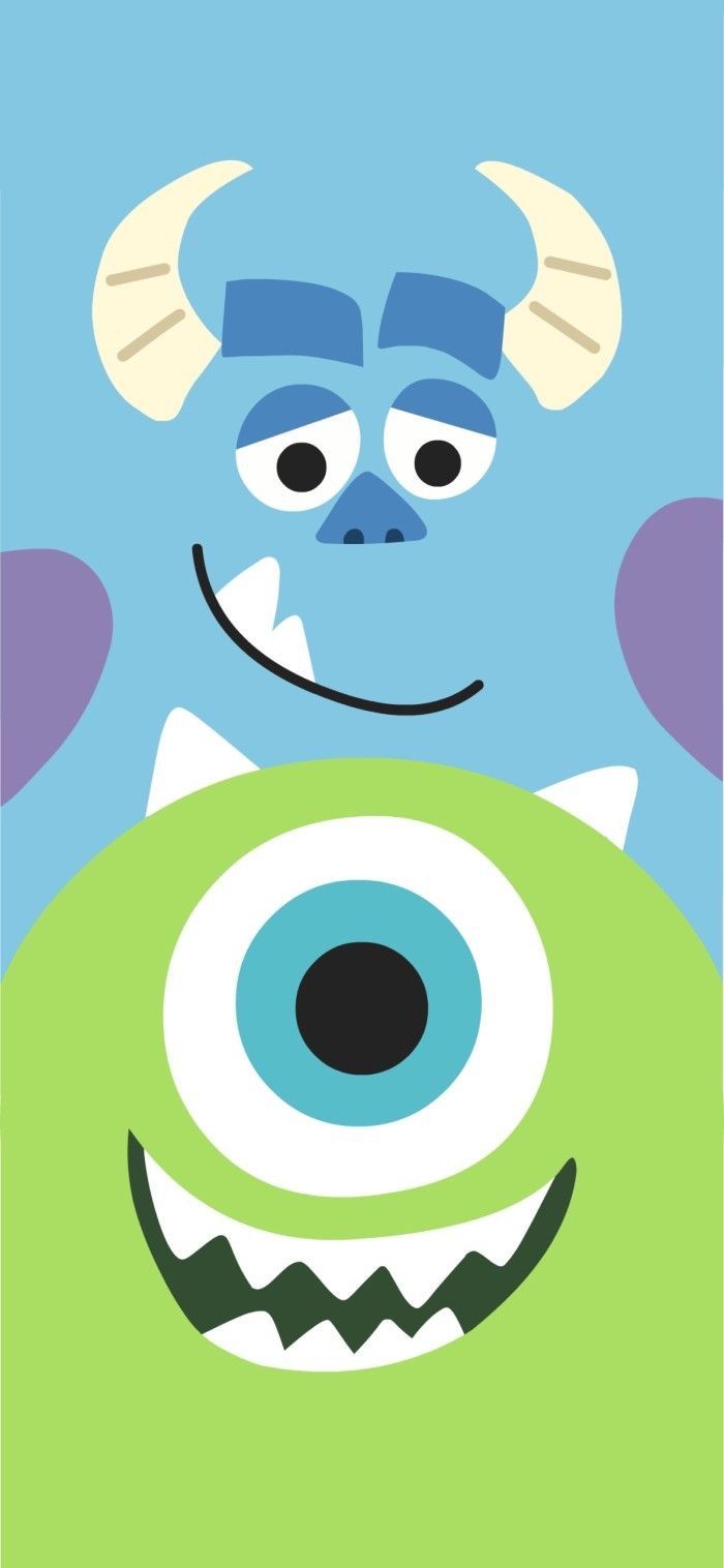 700x1516 Monsters inc | fondos di 2019 | Wallpaper ponsel, Kartun, dan Iphone
