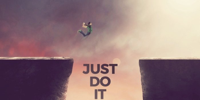 1920x1080 Just Do It wallpaper, motivational, Nike, jumping HD wallpaper