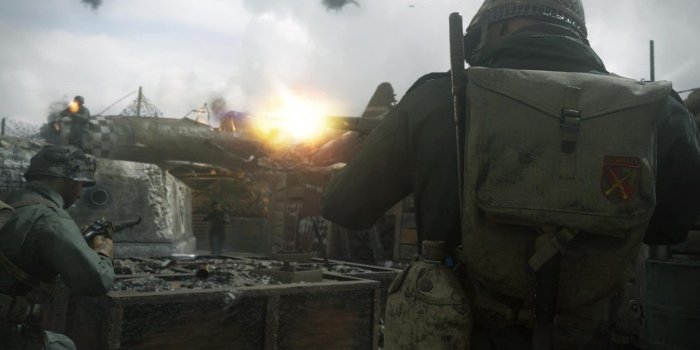 1332x850 Wallpaper Call of Duty, War, Activision, The Second World War, World