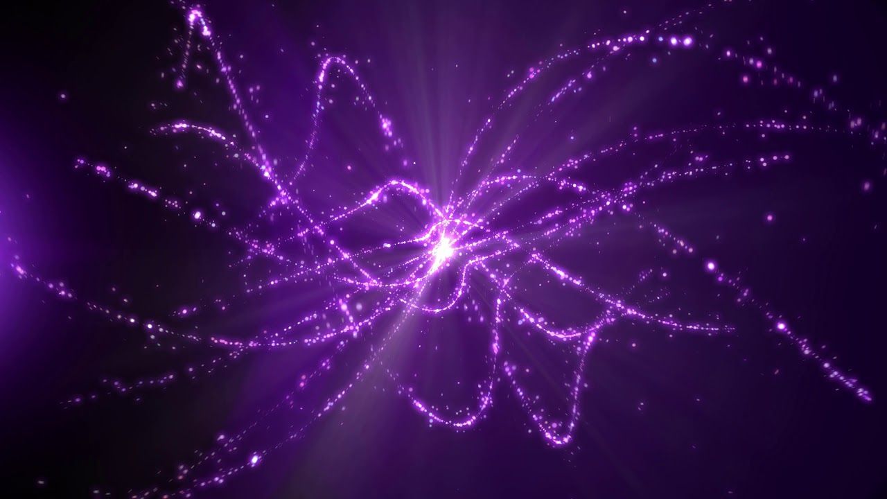 1280x720 4K Peaceful Purple Space - Moving Background #AAVFX Animated Wallpaper