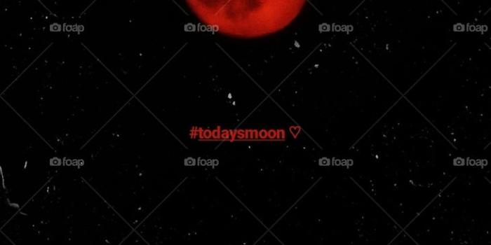 730x1280 Red Moon Wallpaper - Aesthetic Moon Wallpaper Iphone, Hd Wallpapers