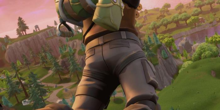 1080x1920 Fortnite Battle Royale Player Flying | Fondo de Pantalla | Mobile