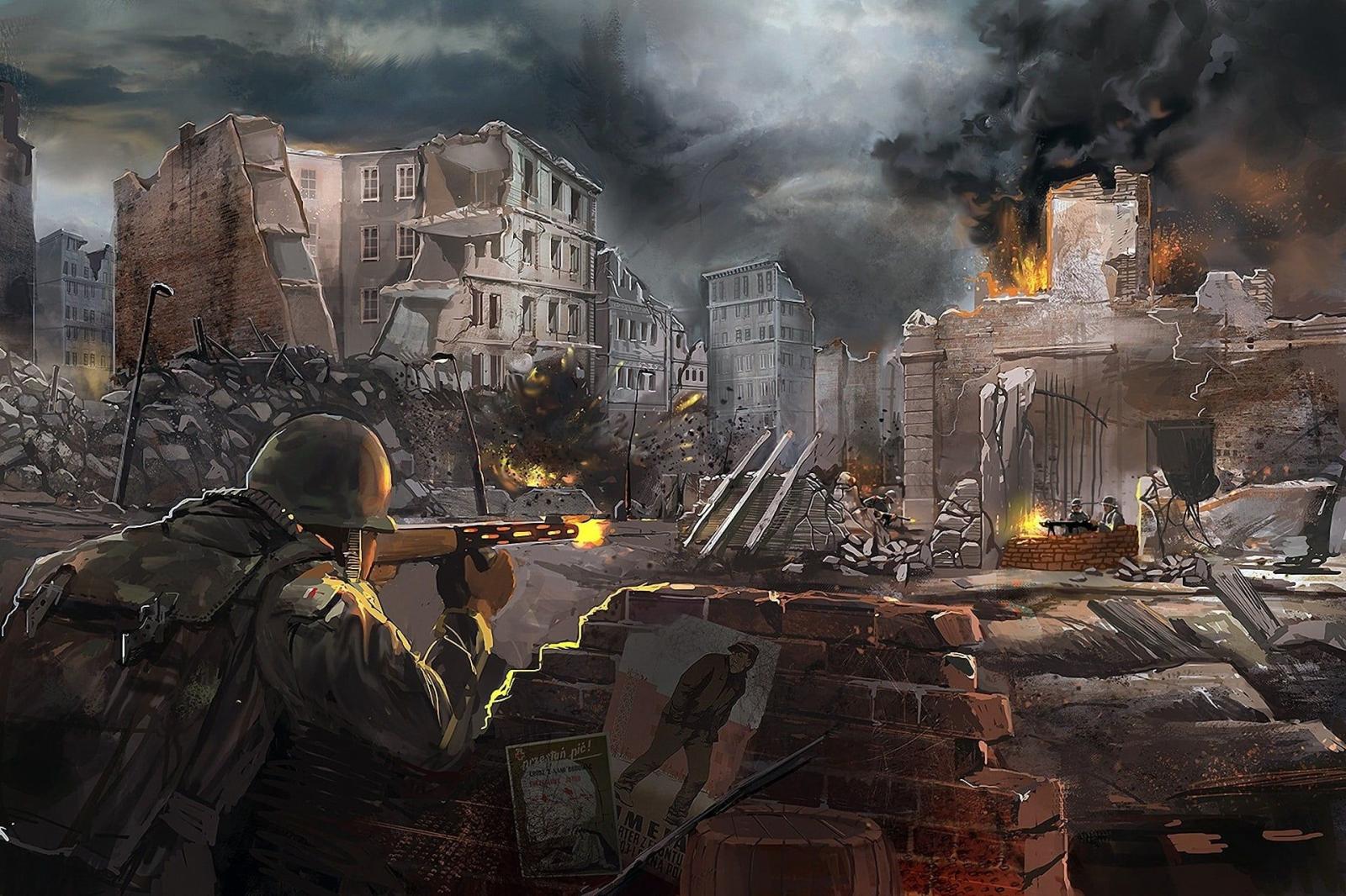 1920x1280 Call of Duty World War 2 wallpaper, World War II HD wallpaper