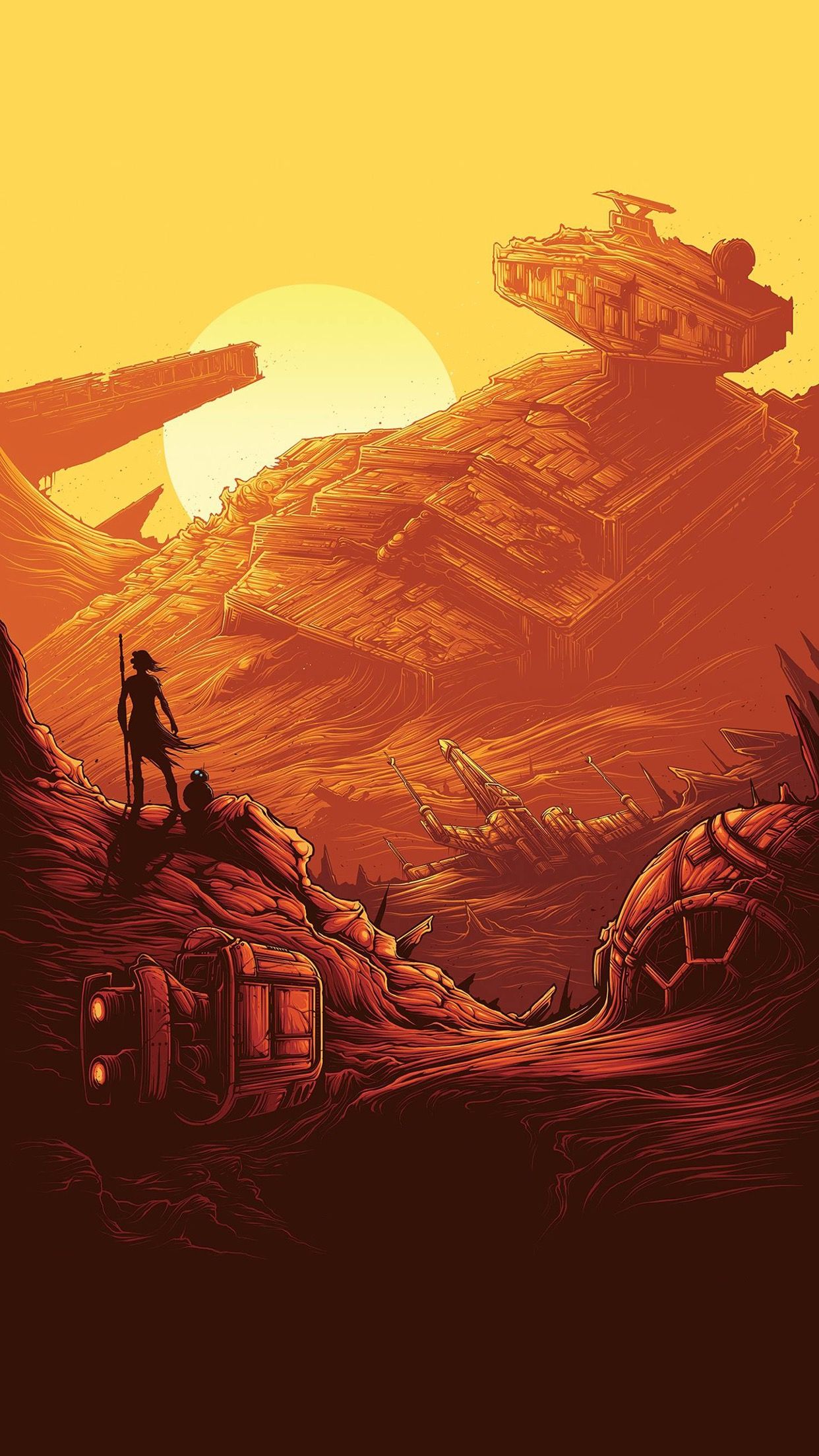 1242x2208 Star Wars wallpapers for iPhone
