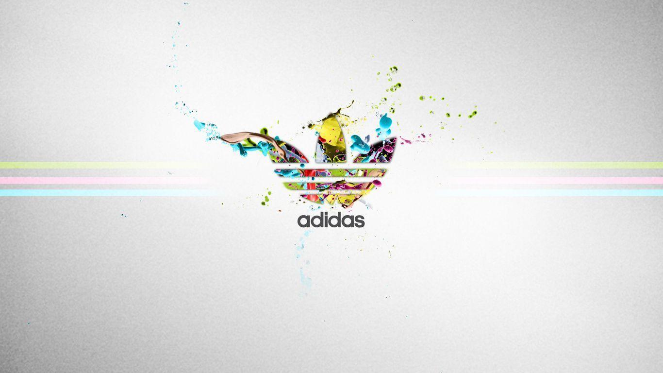 1366x768 Adidas Originals Logo Wallpapers