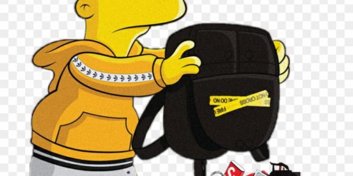 840x1119 Bart Simpson Supreme Gucci Simpsons Brick Bartsupreme - Hypebeast