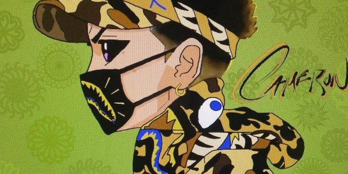 1080x1080 HYPEHAWK k on lit art in 2019 | Dope cartoon art, Bape