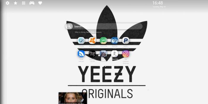 1280x720 Adidas Yeezy Kanye West HD Wallpaper Theme For Chrome!!