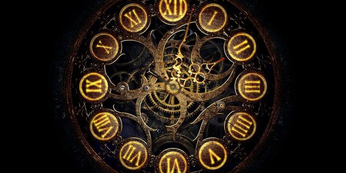 1280x720 Mechanical Clock 3D Screensaver & Live Wallpaper HD