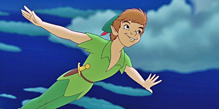 1366x768 wallpaper for desktop, laptop | af70-walt-disney-peter-pan-illust-art