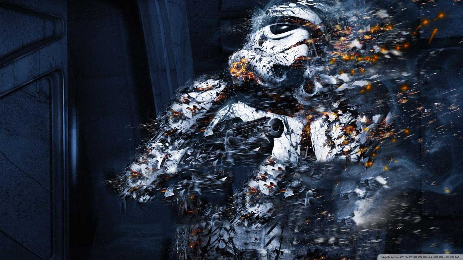 1920x1080 Disintegrating Stormtrooper Wallpaper [1920x1080] : StarWars