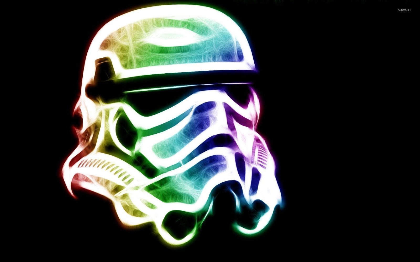 1920x1200 Neon Stormtrooper helmet - Star Wars wallpaper - Movie wallpapers