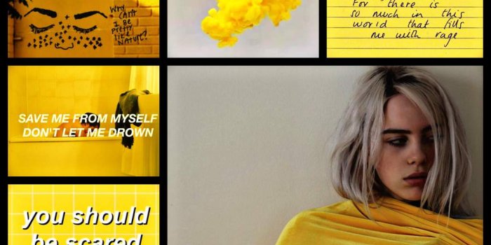 1024x768 Yellow Aesthetic | Billie-Eilish Amino