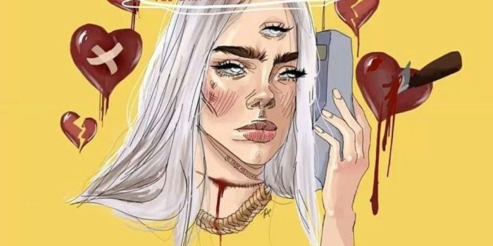 1080x2280 Billie Eilish Wallpapers - Top Free Billie Eilish Backgrounds