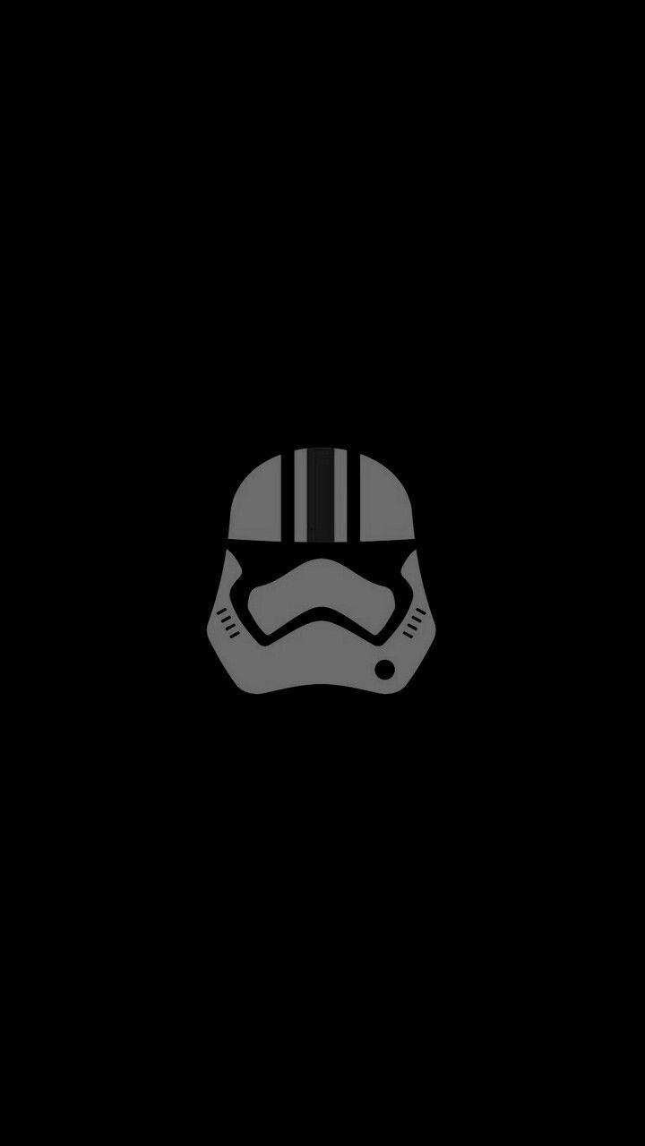 720x1280 ☆ #black #minimalist #wallpaper #stormtrooper #starwars ☆ | Star