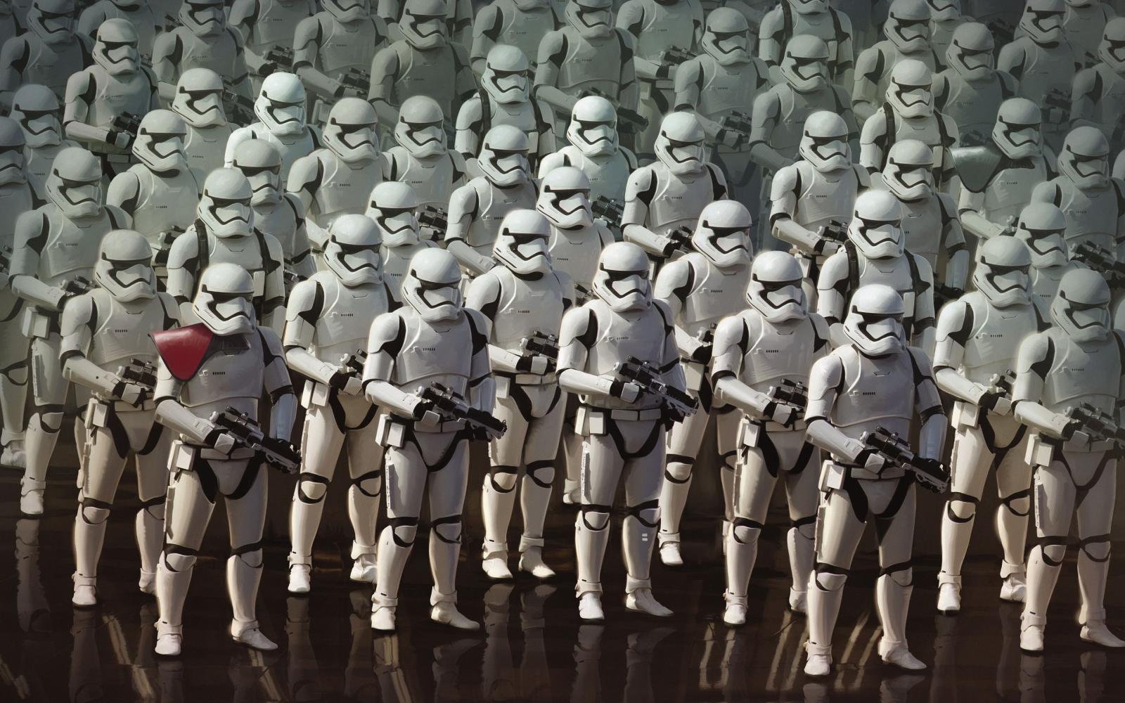 2880x1800 Star Wars The Force Awakens Stormtroopers HD wallpaper