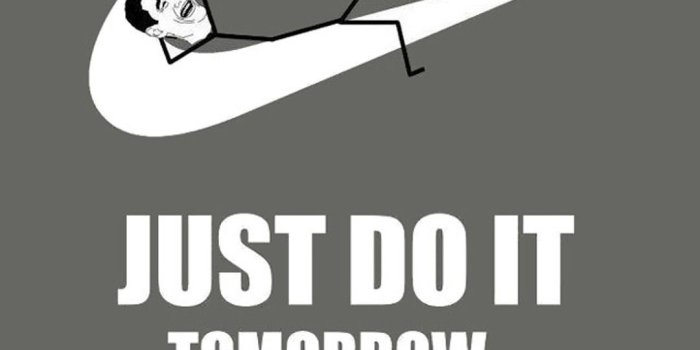 1080x1920 Just Do It Tomorrow Nike iPhone 6 wallpaper | funny stuff | Funny