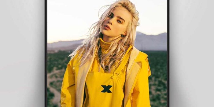 1000x1000 Billie Eilish Art Silk Poster Home Decor 12x18 20X30inch - AliExpress